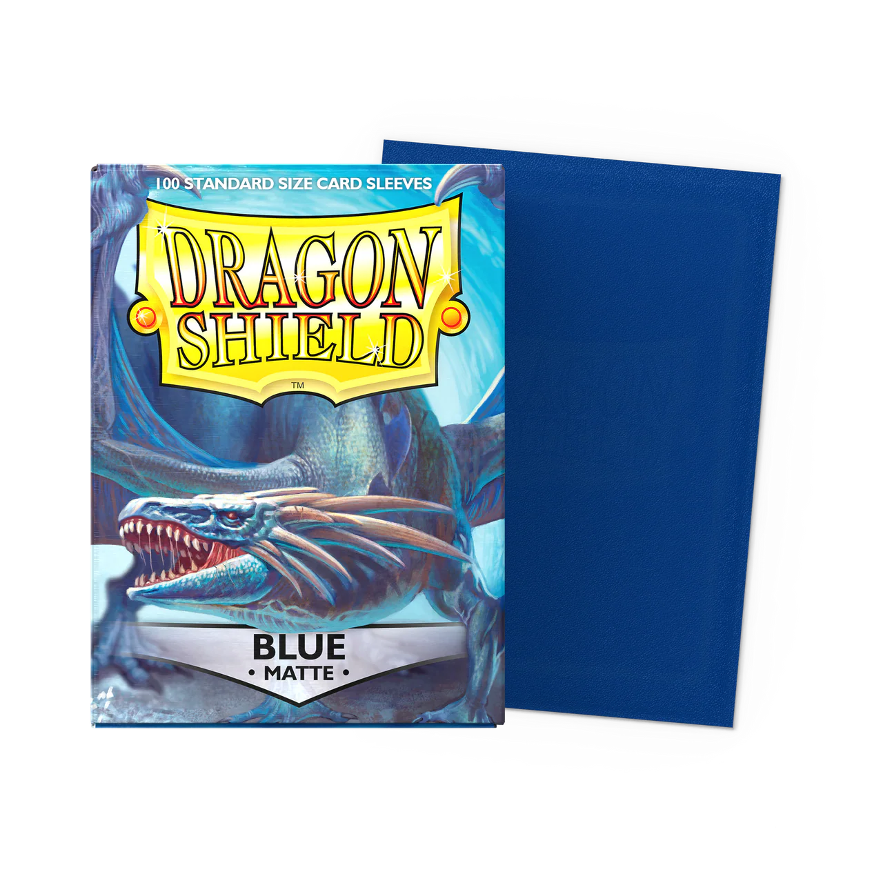 Dragon Shield: Matte Sleeves - Blue
