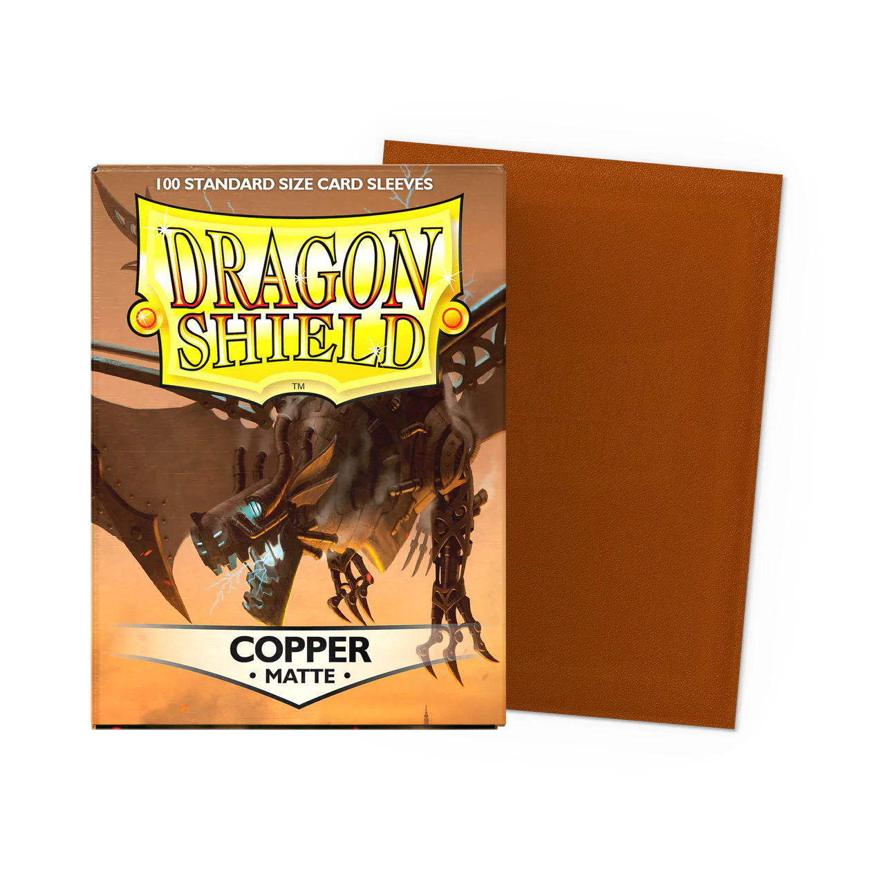 Dragon Shield: Matte Sleeves - Copper