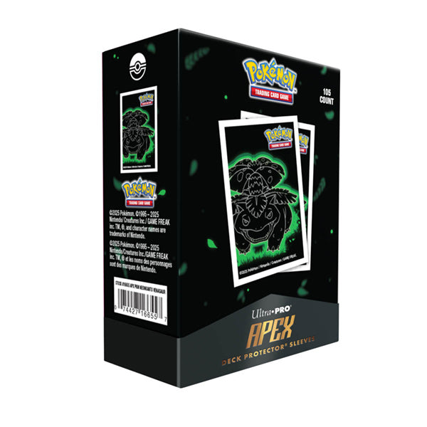 Deck Protectors: Pokemon Apex- Neon Kanto- Venusaur (105ct)