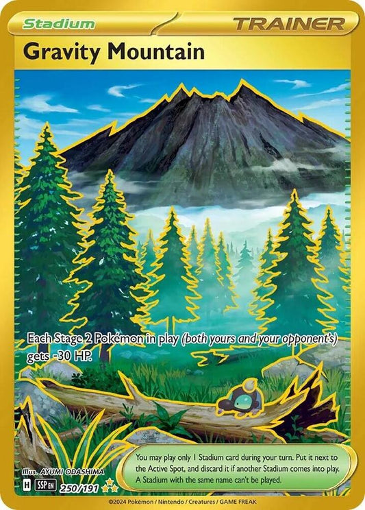 Gravity Mountain - 250/191 - SV08: Surging Sparks (SSP)