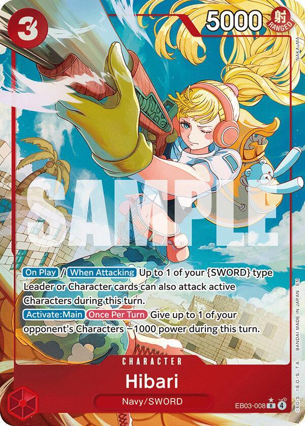 Hibari (Alternate Art) - Extra Booster: One Piece Heroines Edition (EB-03)