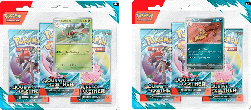 Journey Together 3 Pack Blister SV09: JTG (One Random Blister)