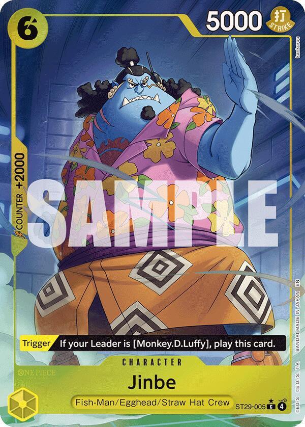 Jinbe (Full Art) - Starter Deck 29: Egghead (ST-29)