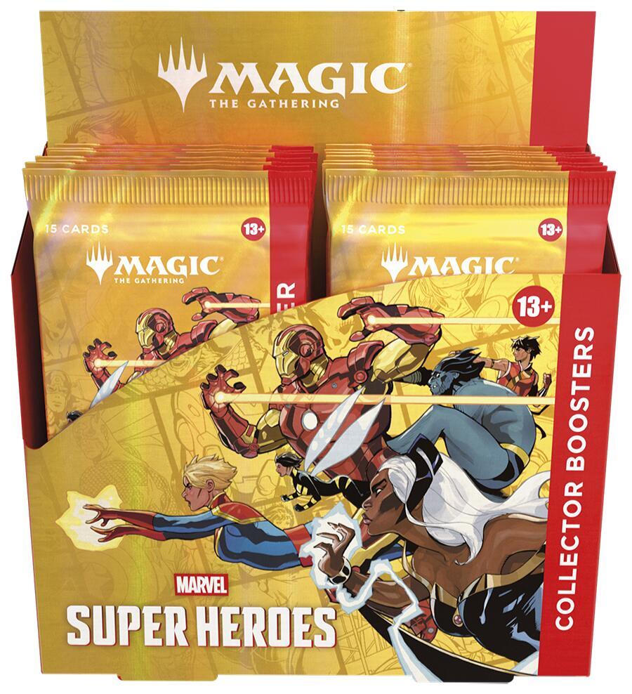 Marvel Super Heroes - Collector Booster Display - Marvel Super Heroes