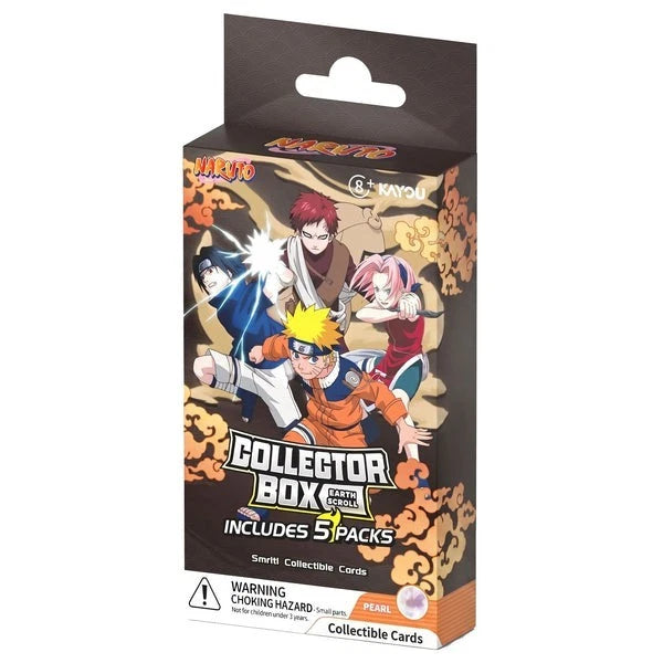 Naruto Kayou Smriti Earth Scroll Pearl Collector Box Sealed English 5 Packs