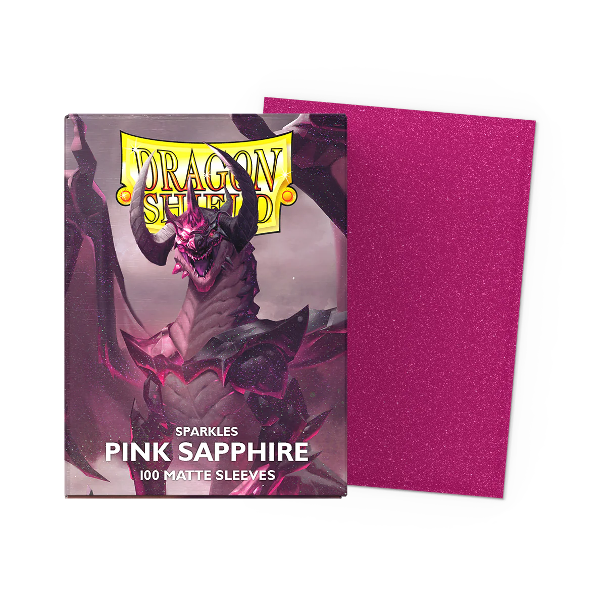 Dragon Shield: Matte Sleeves - Pink Sapphire