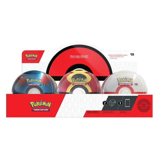 Pokemon - Poke Ball Tin (25Q4) One Random Pokeball Tin