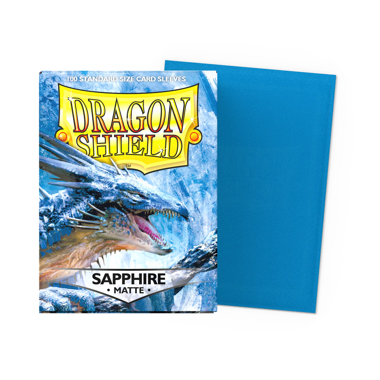 Dragon Shield: Matte Sleeves - Sapphire