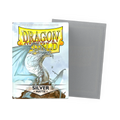 Dragon Shield: Matte Sleeves - Silver