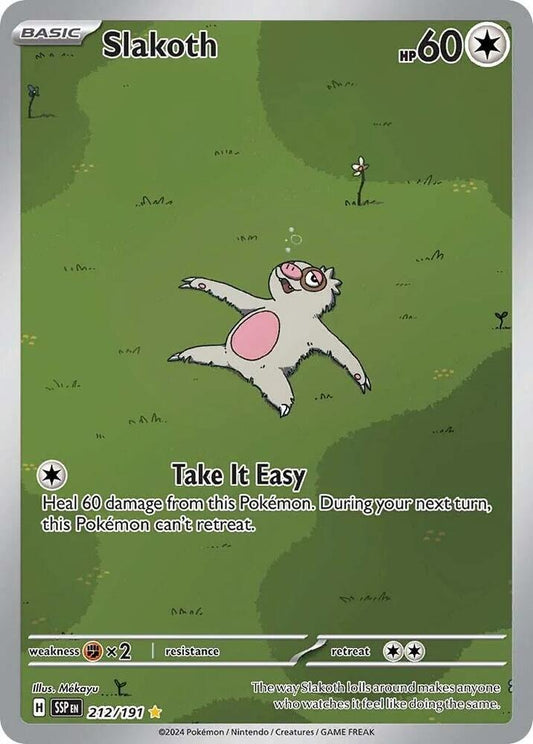 Slakoth - 212/191 - SV08: Surging Sparks (SSP)