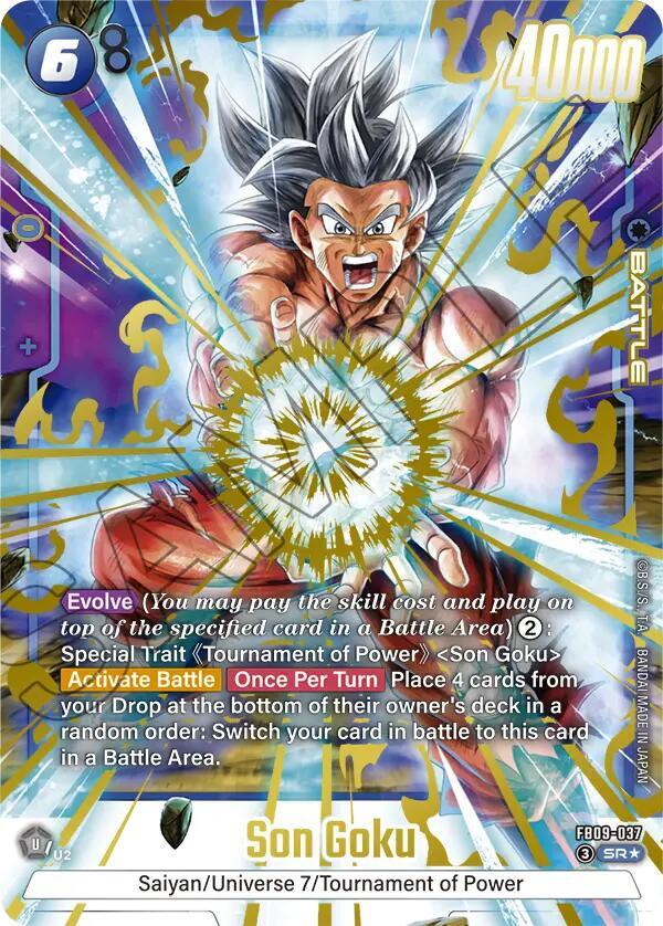 Son Goku - FB09-037 (Alternate Art) - Dual Evolution (FB09)