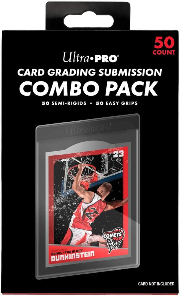 Ultra PRO: Card Grading Submission Combo Pack Semi-Rigids (50-Pack) - Ultra Pro Card Sleeves