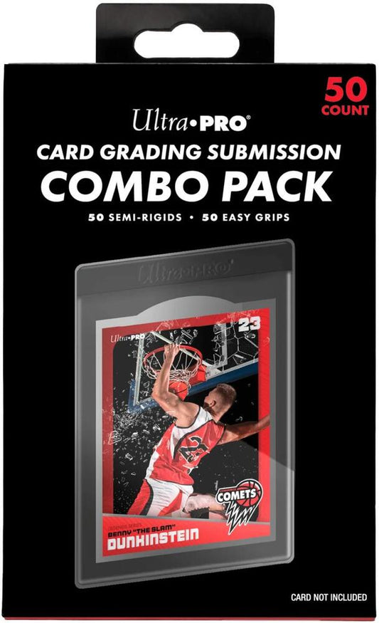 Ultra PRO: Card Grading Submission Combo Pack Semi-Rigids (50-Pack) - Ultra Pro Card Sleeves