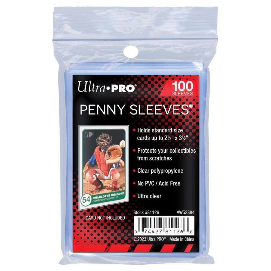 Ultra Pro: Soft Card Penny Sleeves - Standard (100 Sleeves) (3 Pack)