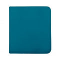 Vivid 12-Pocket Zippered PRO-BINDER - TEAL
