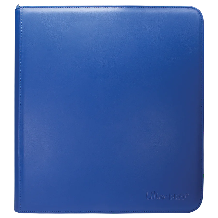 Vivid 12-Pocket Zippered PRO-BINDER - BLUE