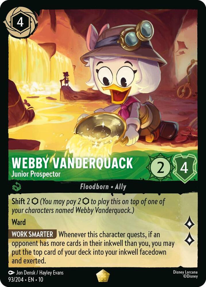 Webby Vanderquack - Junior Prospector - Whispers in the Well