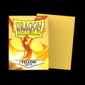 Dragon Shield: Matte Sleeves - Yellow